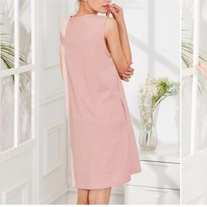 Bear Print Split Side Nightdress